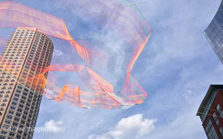 Janet Echelman, Greenway, Boston