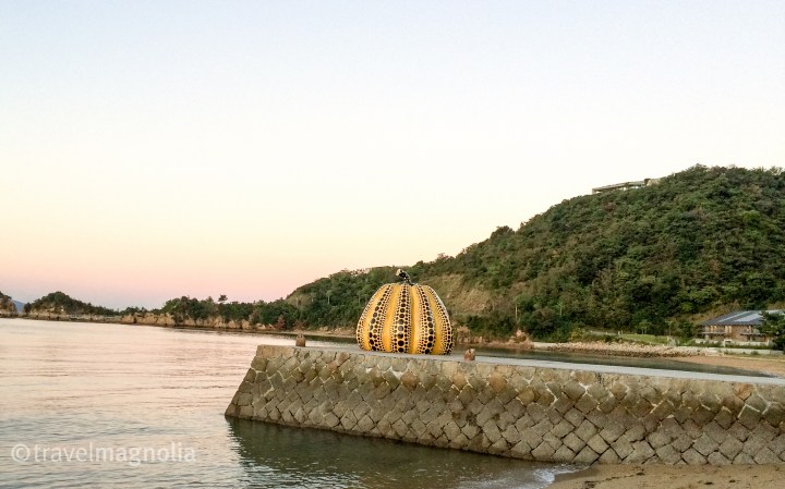 YayoiKusama, pumpkin, Naoshima
