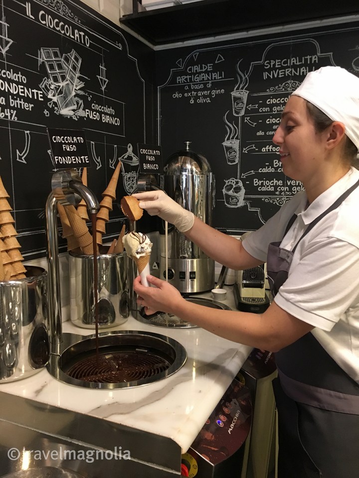 Come Il Latte, Gelato, Rome, Italy