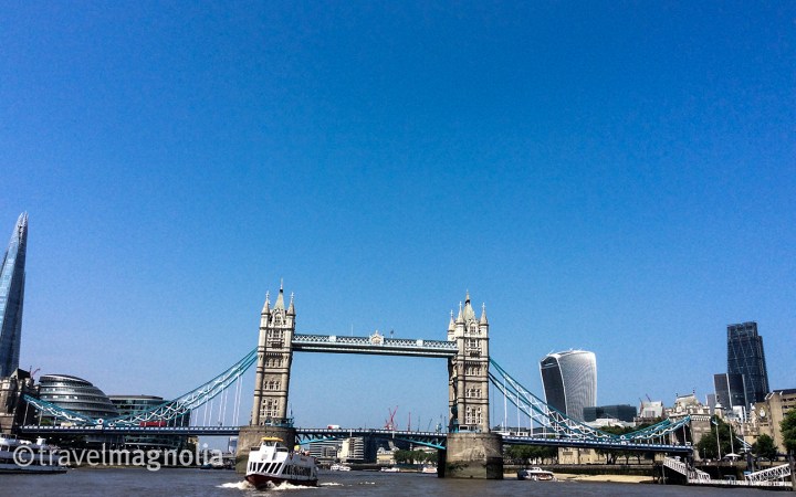 View from the Thames Clipper