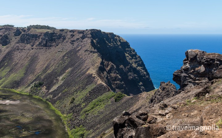 Rano Kau Cliffside