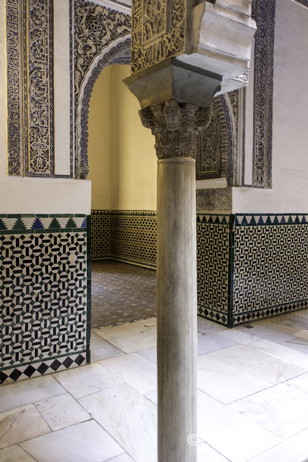 Architectural Detail Alcázar Seville
